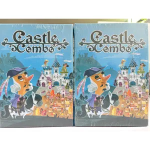 Castle Combo Strategy Board Game - Medieval Tableau Game with Instant Effects & Endgame Bonuses for 2-4 Players