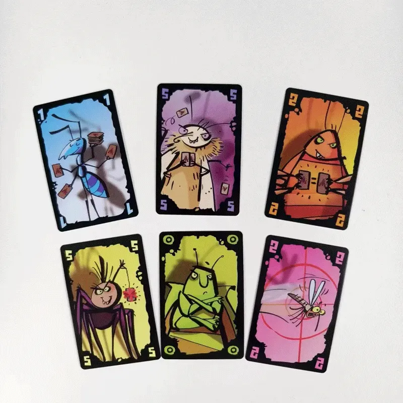 Polilla Tramposa Board Games For Kids Adults Family Party Games Cheating Moth Spanish Card Game Bluffing Strategy Card Game