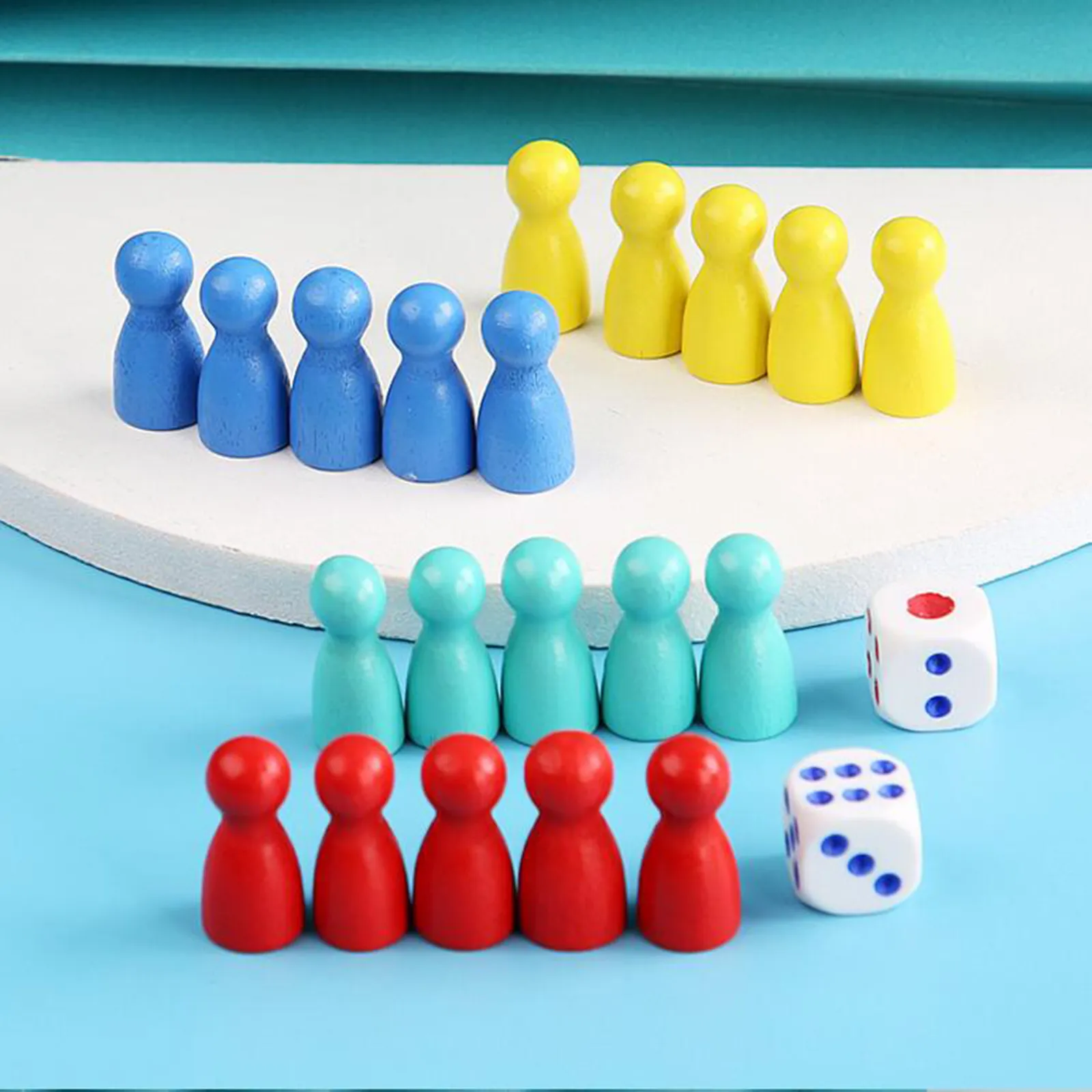 Board Games Ludo Set Party Game Parent Child Strategy Interaction with Foldable Board for Funny Family Table Game Social Games