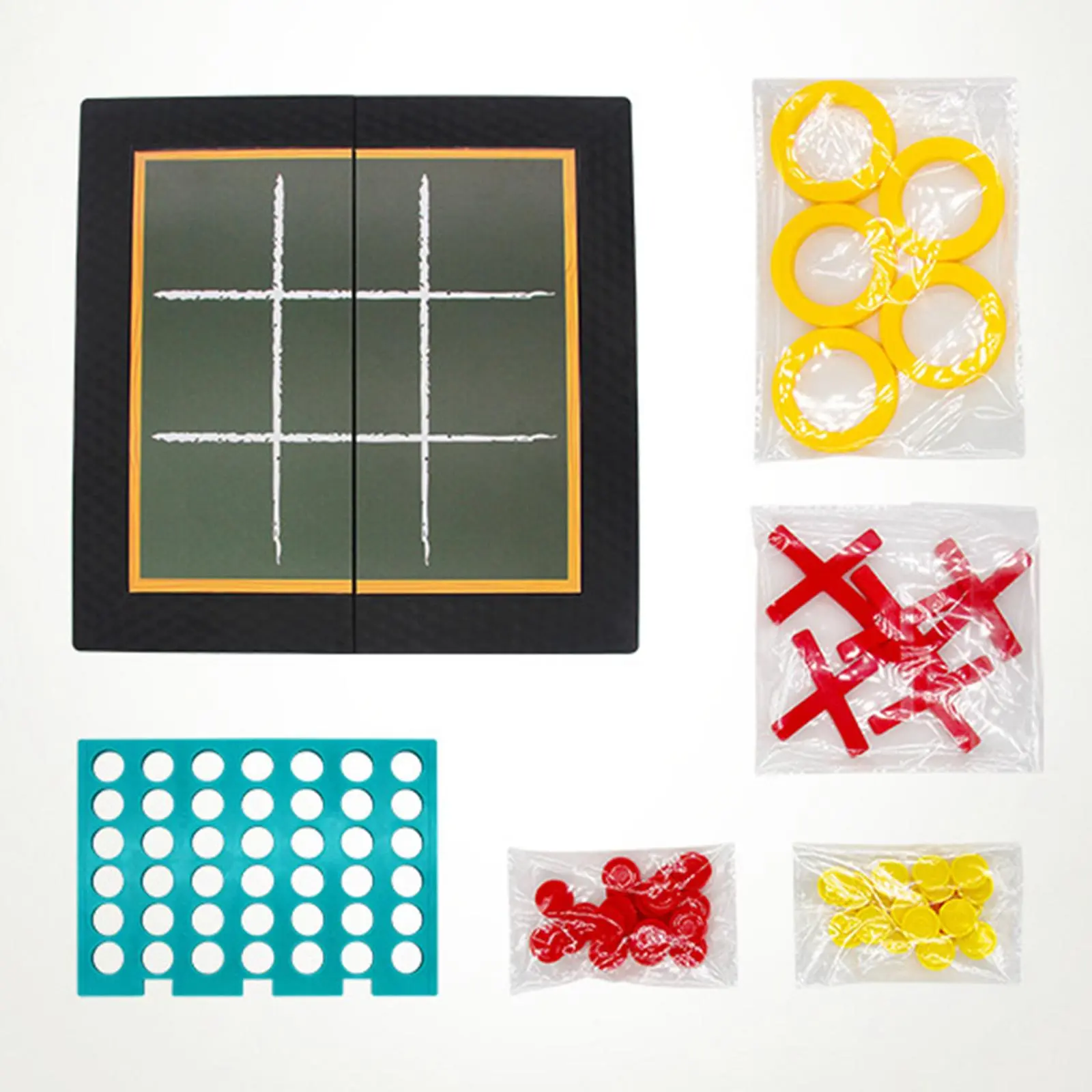 Board Games Ludo Set Party Game Parent Child Strategy Interaction with Foldable Board for Funny Family Table Game Social Games