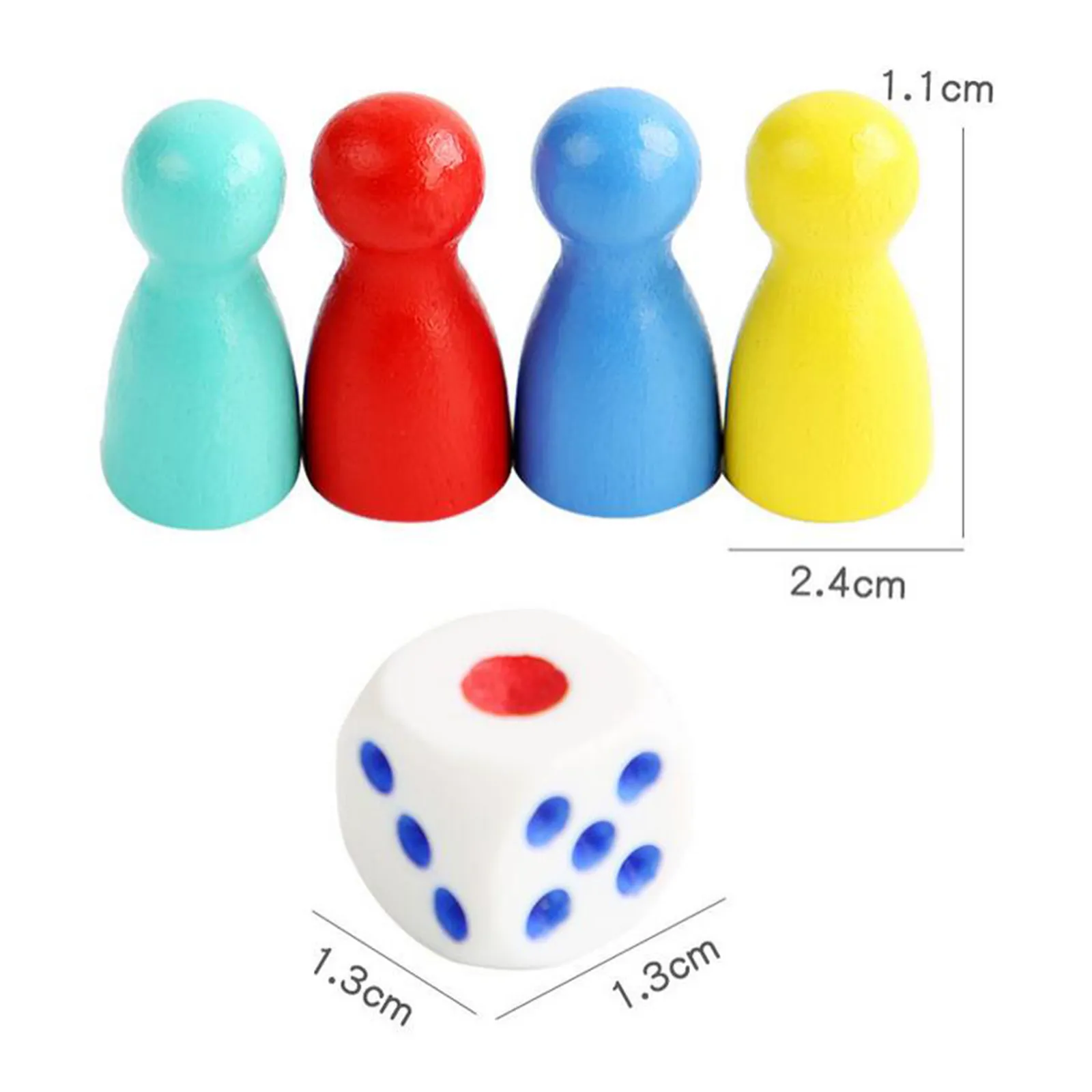 Board Games Ludo Set Party Game Parent Child Strategy Interaction with Foldable Board for Funny Family Table Game Social Games