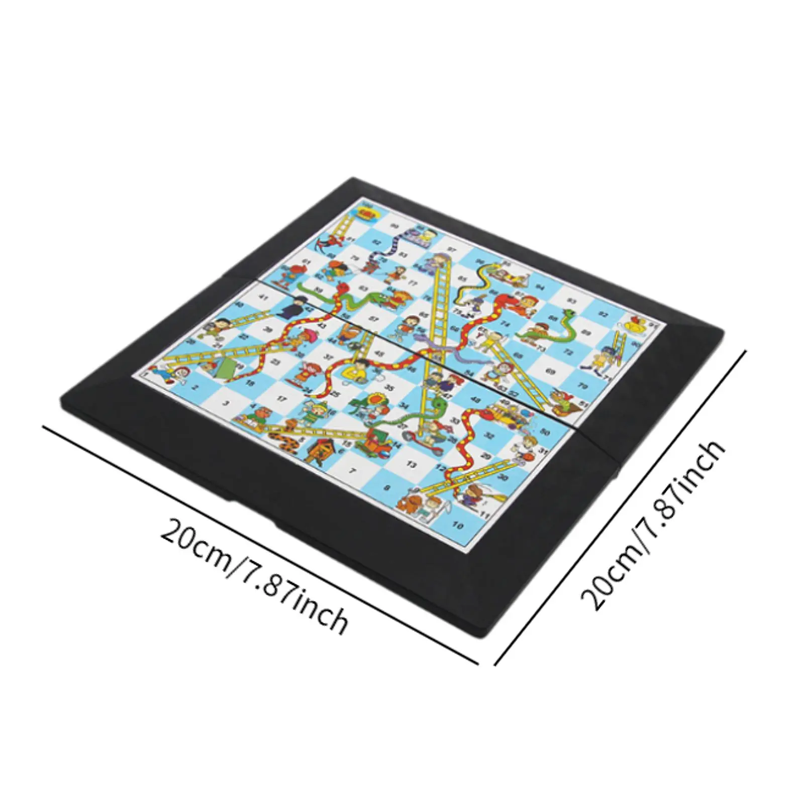 Board Games Ludo Set Party Game Parent Child Strategy Interaction with Foldable Board for Funny Family Table Game Social Games