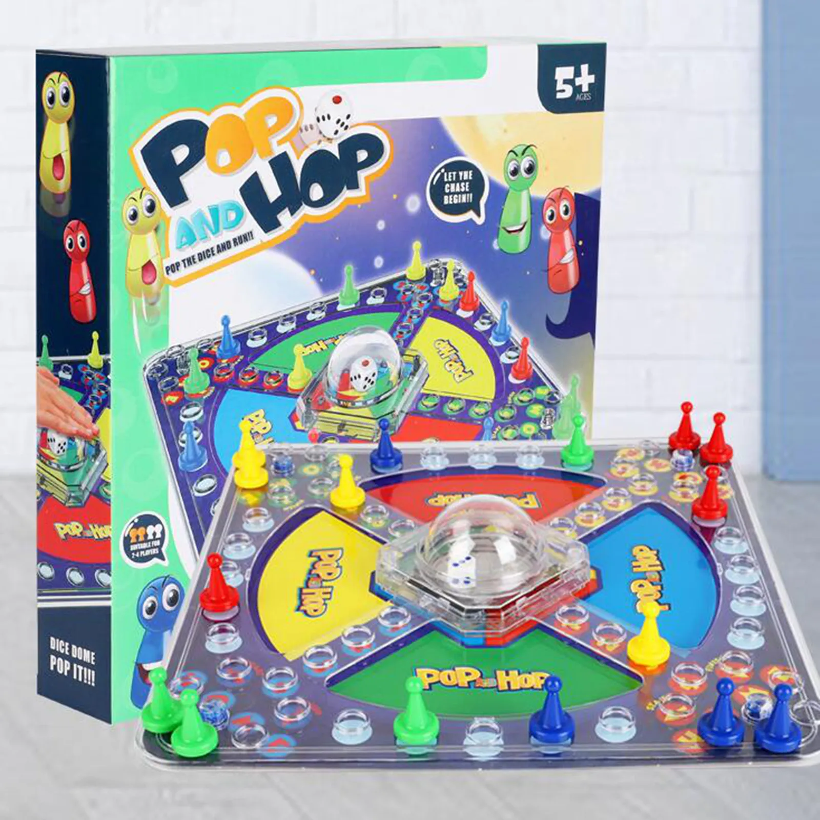 Board Games Ludo Set Party Game Parent Child Strategy Interaction with Foldable Board for Funny Family Table Game Social Games