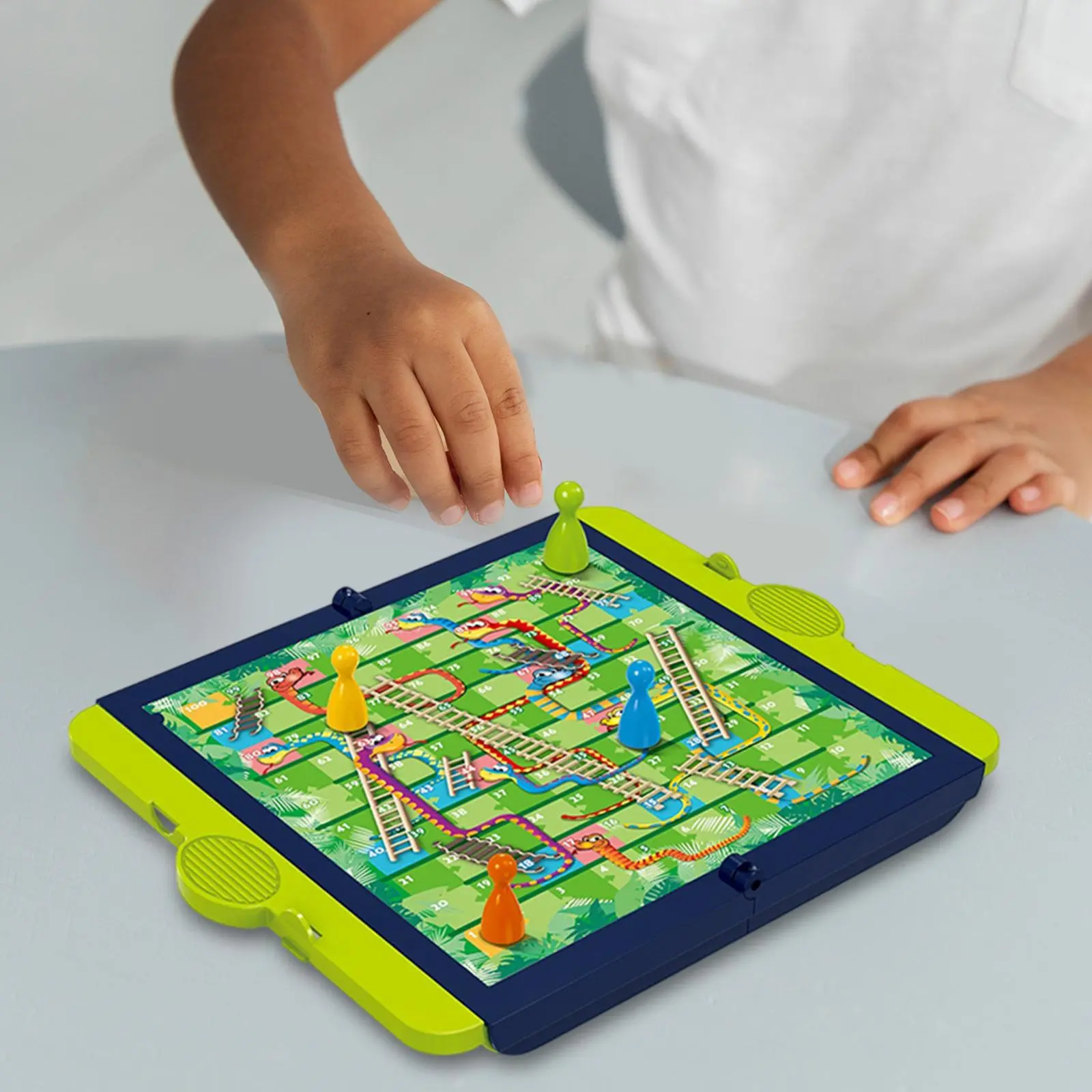 Board Games Ludo Set Party Game Parent Child Strategy Interaction with Foldable Board for Funny Family Table Game Social Games