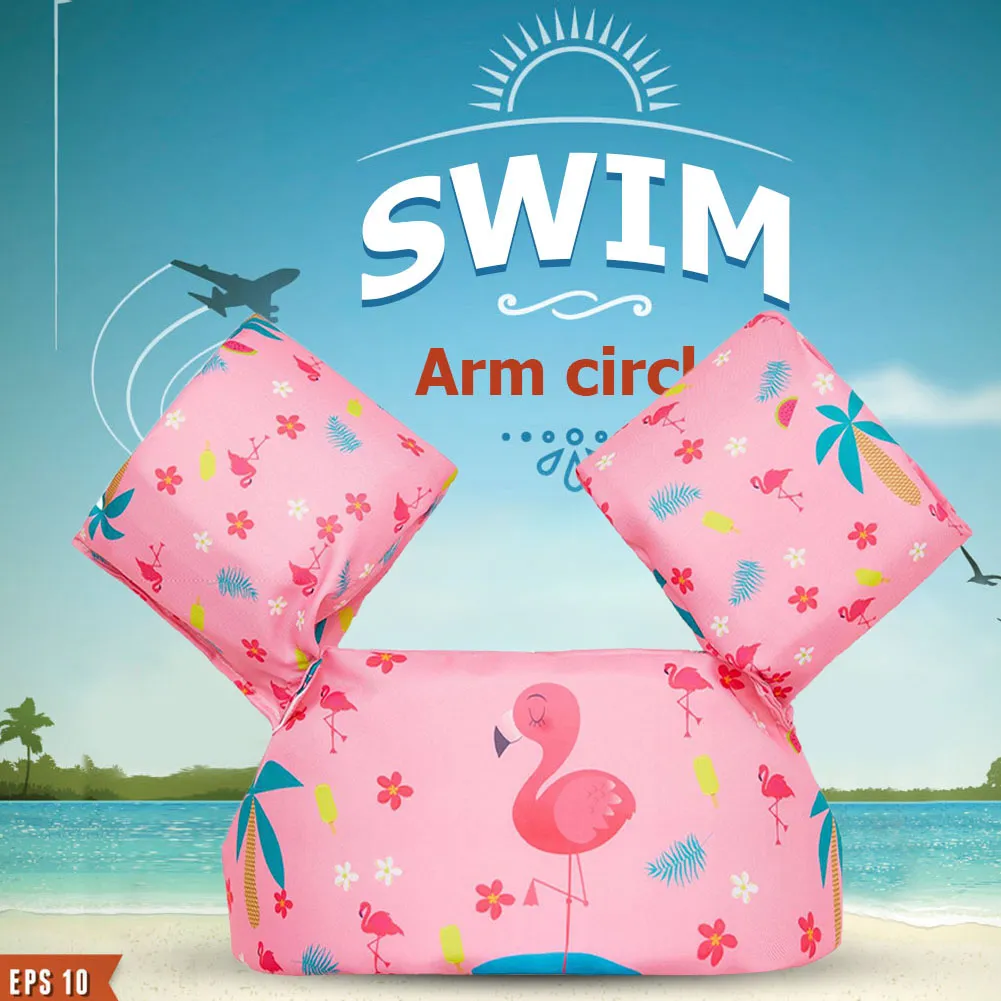 Baby Float Arm Sleeve Floating Ring Safe Life Jacket Buoyancy Vest Swim Foam Pool Toys Life Vest Kid Swimming Equipment Armbands