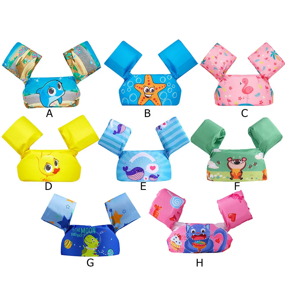 Baby Float Arm Sleeve Floating Ring Safe Life Jacket Buoyancy Vest Swim Foam Pool Toys Life Vest Kid Swimming Equipment Armbands
