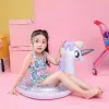 Rooxin Inflatable Flamingo Pool Float Baby Swimming Ring Summer Beach Party Pool Float Unicorn Swimming Circle Pool Accessories