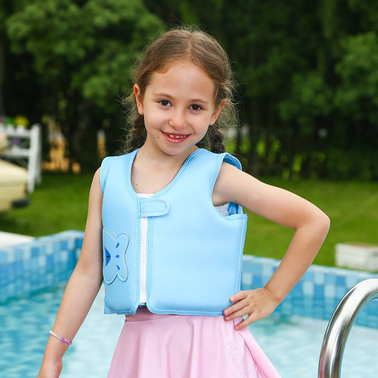 Baby Float Arm Sleeve Floating Ring,Safe Life Jacket Buoyancy Vest Swim Foam,Children and Baby Toddler Pool Floats for Kids,