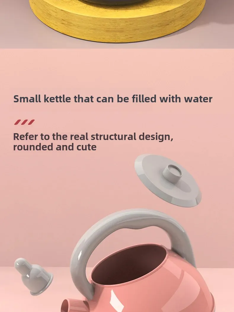 28 PCS Kids Kitchen Toys Set Play Kitchen Accessories Kit with Play Pots Pretend Food Cooking Toy Toddler Girls Boy Gift