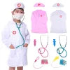 Children Doctor Toys Pretend Play Role Playing Puzzle Early Education Interactive Toy Nurse Clothing Birthday Gifts for Kids TMZ