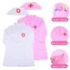 Children Doctor Toys Pretend Play Role Playing Puzzle Early Education Interactive Toy Nurse Clothing Birthday Gifts for Kids TMZ