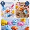 Children's Beach Toy Set Baby Playing In Water and Sand Large Sand Shovel Beach Bucket Sand Digging Tool Hourglass