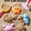 Children's Beach Toy Set Baby Playing In Water and Sand Large Sand Shovel Beach Bucket Sand Digging Tool Hourglass