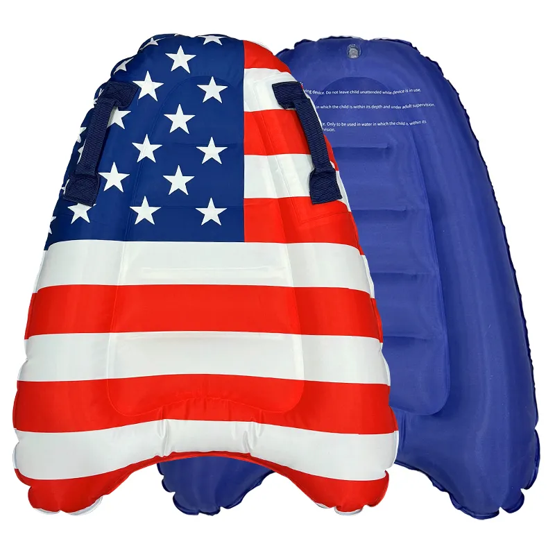 Inflatable surfboard for swimming, lightweight and portable, summer pool party, beach vacation, water park