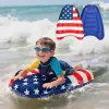 Inflatable surfboard for swimming, lightweight and portable, summer pool party, beach vacation, water park