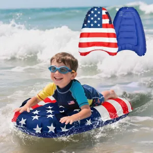 Inflatable surfboard for swimming, lightweight and portable, summer pool party, beach vacation, water park