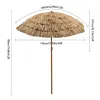 [Beach Umbrella Set] 6-Piece Beach Umbrella Set - Spacious Portable for Family Vacations - Easy Outdoor Use for Beach Camping