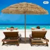 [Beach Umbrella Set] 6-Piece Beach Umbrella Set - Spacious Portable for Family Vacations - Easy Outdoor Use for Beach Camping