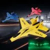 SU35 RC Plane FX620 FX820 2.4G Remote Control Flying Model Glider Airplane With LED Lights Aircraft Foam Toys For Children Gifts