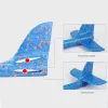 48CM Hand Throw Flying Glider Planes Foam Aircraft Model EPP Resistant Breakout Aircraft Children Party Game Outdoor Toys