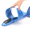 48CM Hand Throw Flying Glider Planes Foam Aircraft Model EPP Resistant Breakout Aircraft Children Party Game Outdoor Toys