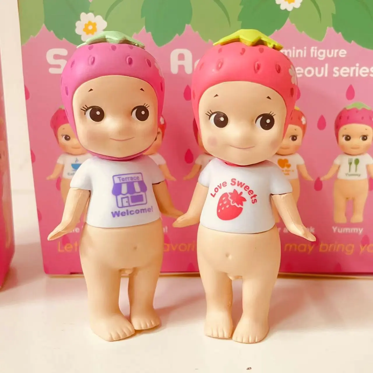 Seoul Series Sonny Angel Blind Box Anime Figures Ornaments Strawberry Dolls Fans Children Birthday Gifts Surprise Toys