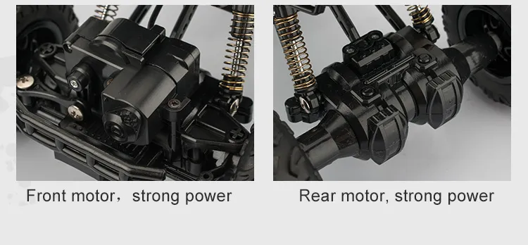 RC Off road Truck 1/12 4WD RTR Durable Beginner All Terrain RC Car High Speed 20Km/h Remote Control Monster Truck Adult Gift Toy