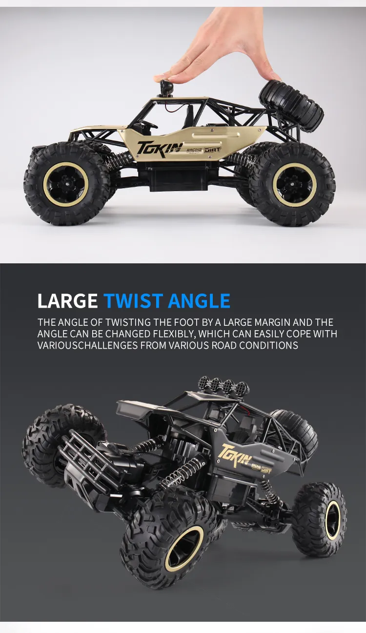 RC Off road Truck 1/12 4WD RTR Durable Beginner All Terrain RC Car High Speed 20Km/h Remote Control Monster Truck Adult Gift Toy