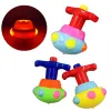 Cute Luminous Gyroscope Children Toys Light Magic Rotating Gyro Fidget Spinner Spinning Top Toys Random Color Kids Gifts