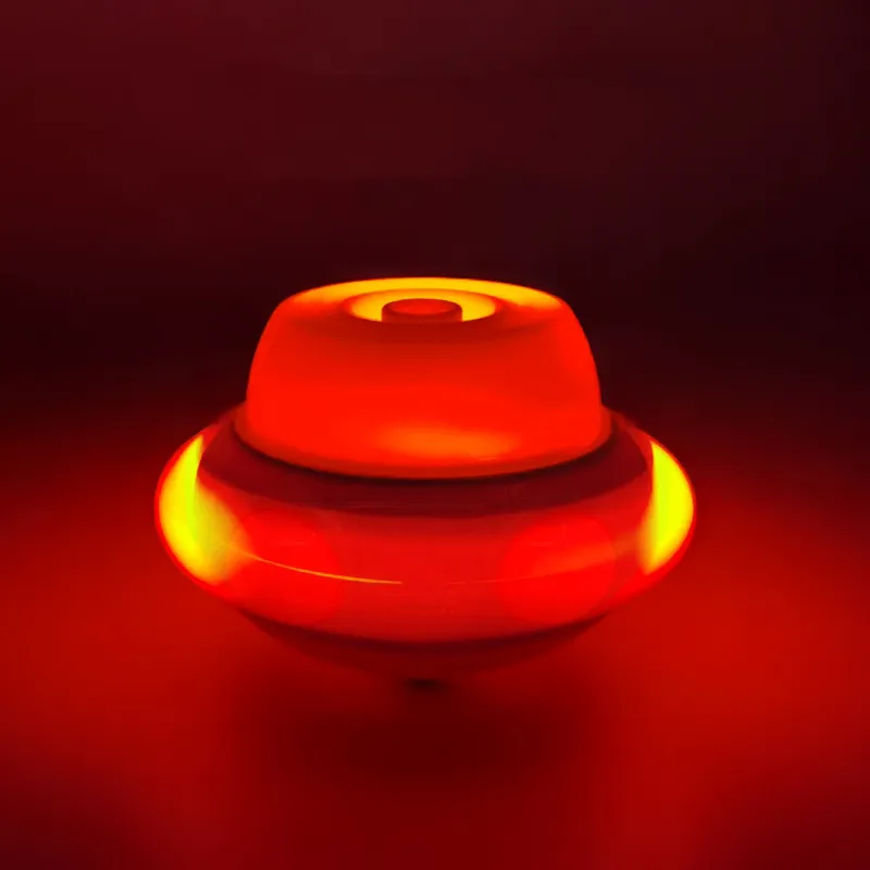 Cute Luminous Gyroscope Children Toys Light Magic Rotating Gyro Fidget Spinner Spinning Top Toys Random Color Kids Gifts