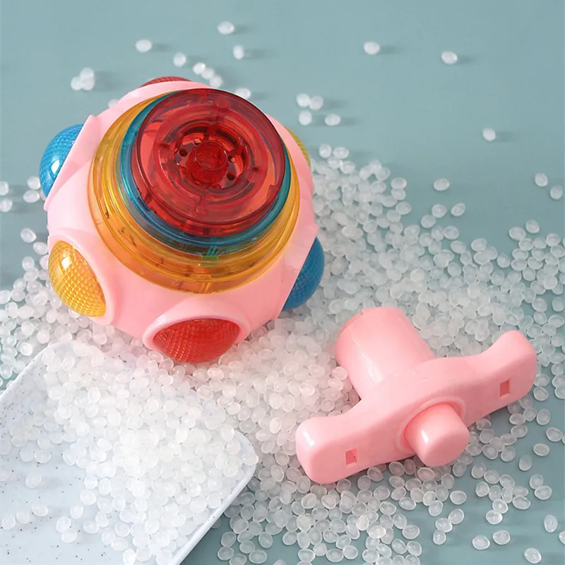 Cute Luminous Gyroscope Children Toys Light Magic Rotating Gyro Fidget Spinner Spinning Top Toys Random Color Kids Gifts