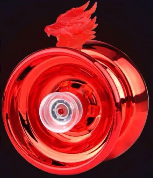 4 Colours Children's Magic Yo-Yo Reactive High Speed Aluminium Yo-Yo CNC Swivel Rope Boys Girls Children's Toys