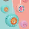 High Quality Wooden 2A Yoyo Ball Cartoon Gift Student Toys Durable Wear-resistant Developmental Toys Concentration