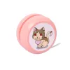 Fashion Wooden 2A Yoyo Toy Brainstorming Concentration Yoyo Ball Cartoon Beginner Developmental Toys Children