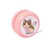 Fashion Wooden 2A Yoyo Toy Brainstorming Concentration Yoyo Ball Cartoon Beginner Developmental Toys Children