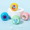 Fashion Wooden 2A Yoyo Toy Brainstorming Concentration Yoyo Ball Cartoon Beginner Developmental Toys Children