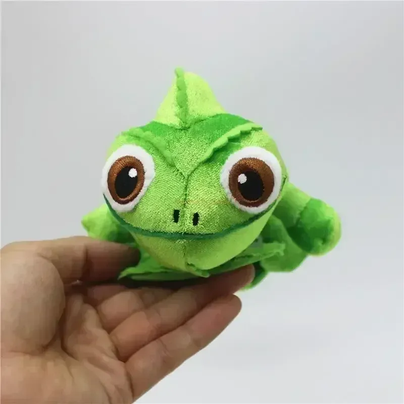 15cm Pascal Rapunzel Chameleon Plush Doll Toy Pascal Stuffed Animals Plush Doll Shoulder Plush Doll Toy Boys Girls Xmas Gift