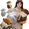 1pc New Otter Hug Fish Plush Toys Stuffed Wild Animal Cartoon Dolls Soft Sloth Throw Pillow Christmas Birthday Gift for Kids