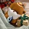 1pc New Otter Hug Fish Plush Toys Stuffed Wild Animal Cartoon Dolls Soft Sloth Throw Pillow Christmas Birthday Gift for Kids
