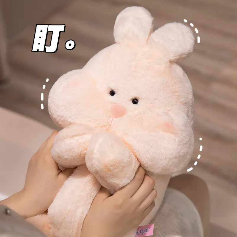 Cartoon 23-45cm Cute Series Pink Rabbit Duck Bear Plush Toys Bear Soft Dolls  Animal Stuffed Plush Birthday Gifts For Girls