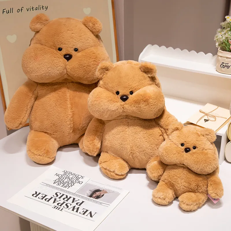 Cartoon 23-45cm Cute Series Pink Rabbit Duck Bear Plush Toys Bear Soft Dolls  Animal Stuffed Plush Birthday Gifts For Girls