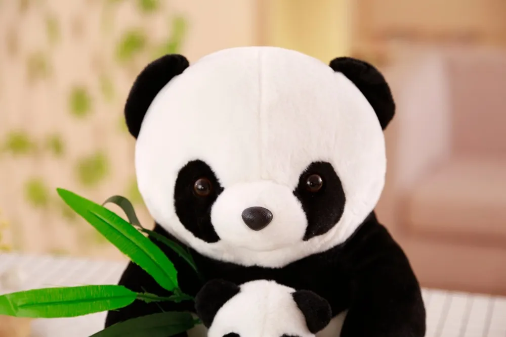 New Plush Panda Toys Cute Stuffed Animal Doll Mother And Son Toy Gift for Children Friends Girls  Home Decor Christmas Gift