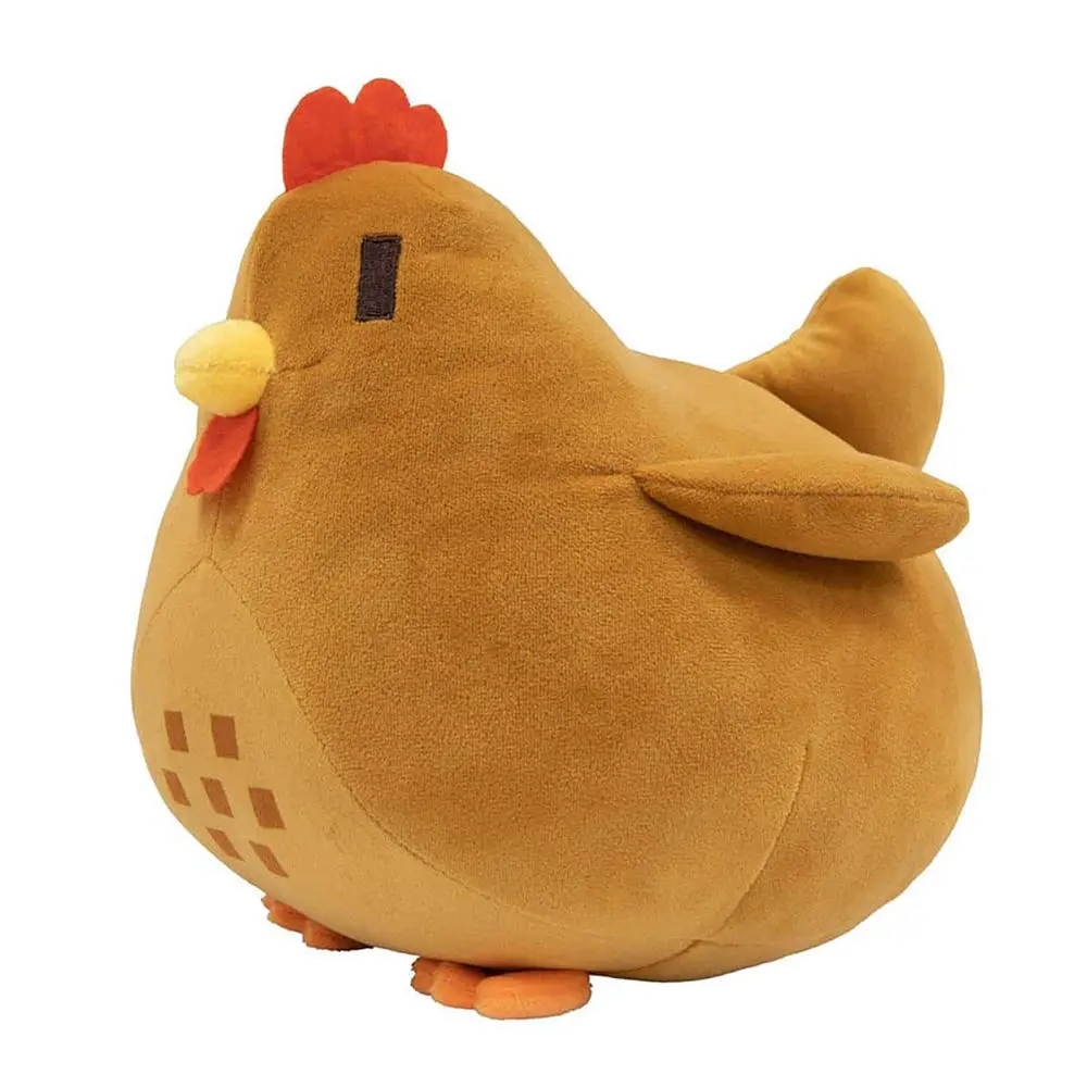 22cm Adorable Stardew Valley Chicken Plush Toys Soft Stuffed Animal Pillow Kids Toys Christmas Gifts Home Decoration