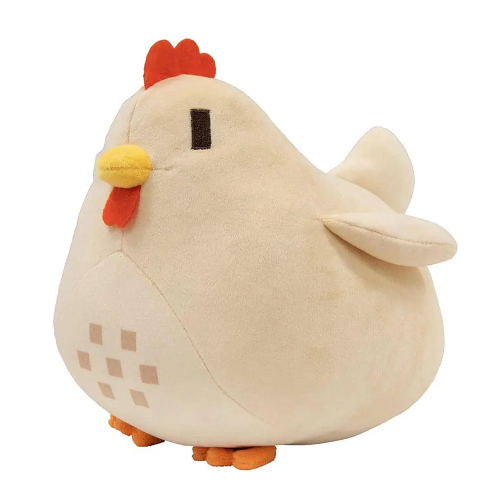 22cm Adorable Stardew Valley Chicken Plush Toys Soft Stuffed Animal Pillow Kids Toys Christmas Gifts Home Decoration