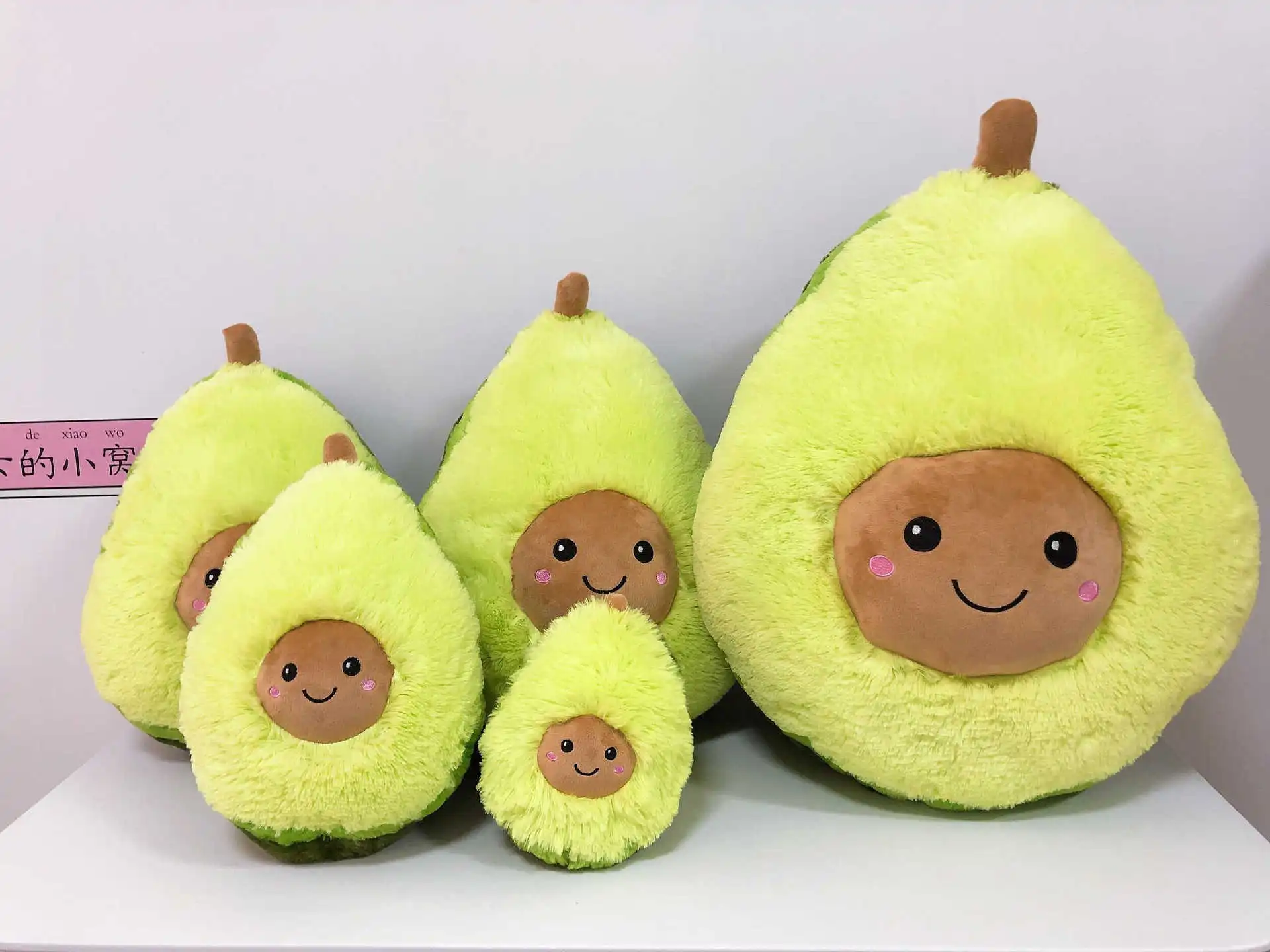 Cute Avocado Throw Pillow Plush doll Toy Decorative Fruit Cushion decor sofa home party Birthday gift funny stuffed fruit doll