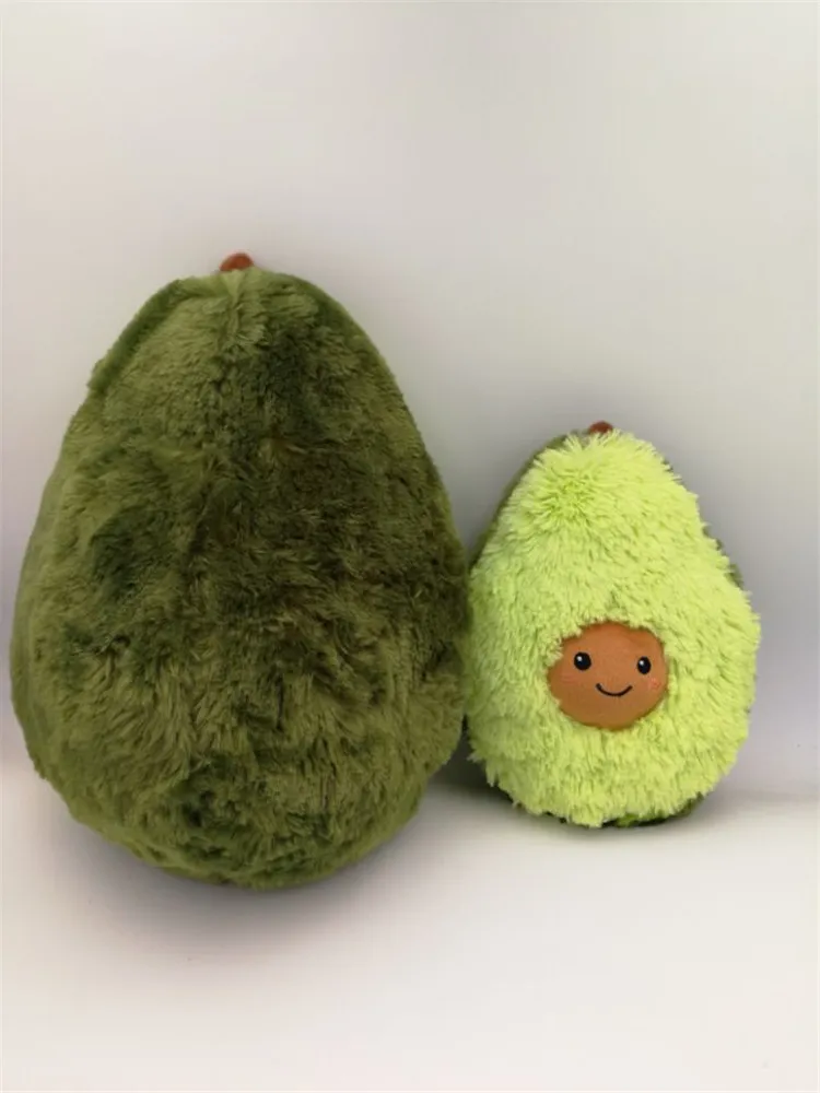Cute Avocado Throw Pillow Plush doll Toy Decorative Fruit Cushion decor sofa home party Birthday gift funny stuffed fruit doll