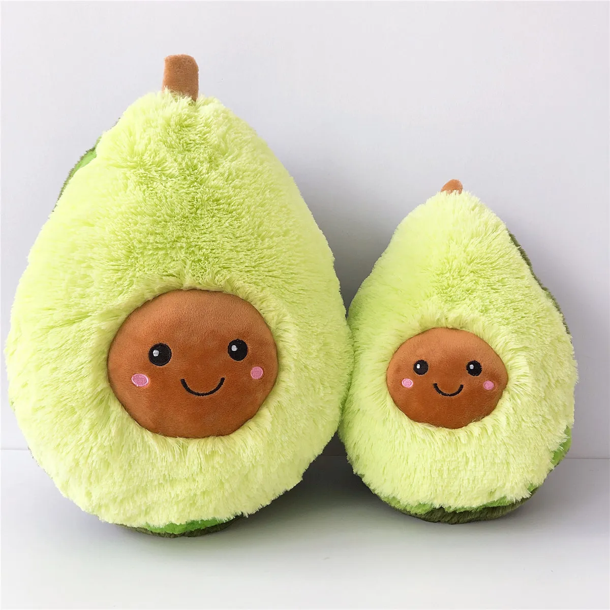 Cute Avocado Throw Pillow Plush doll Toy Decorative Fruit Cushion decor sofa home party Birthday gift funny stuffed fruit doll