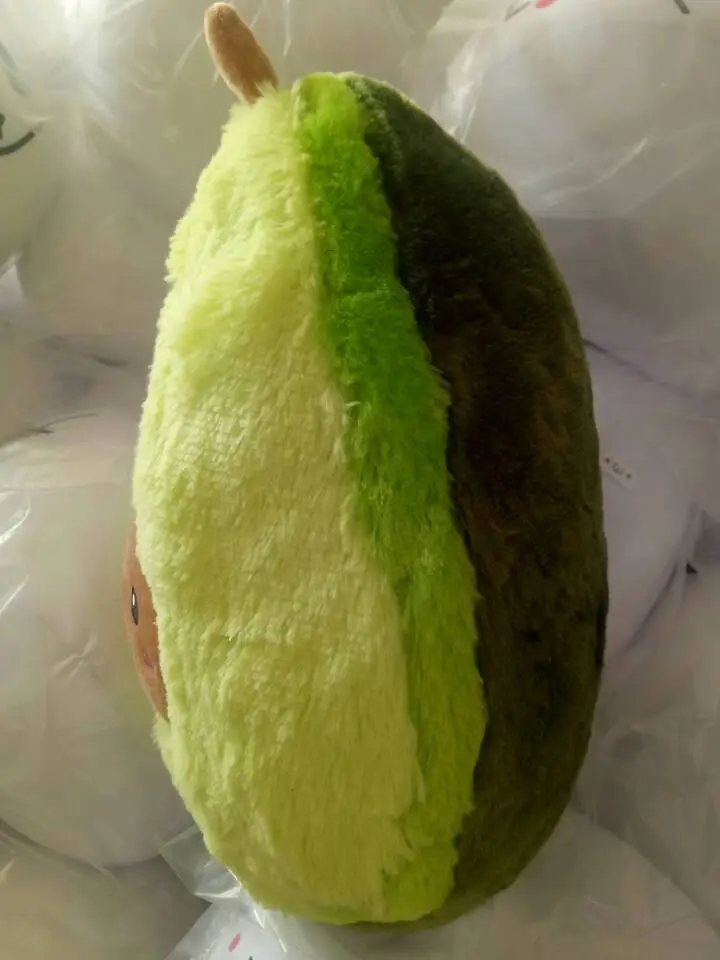 Cute Avocado Throw Pillow Plush doll Toy Decorative Fruit Cushion decor sofa home party Birthday gift funny stuffed fruit doll