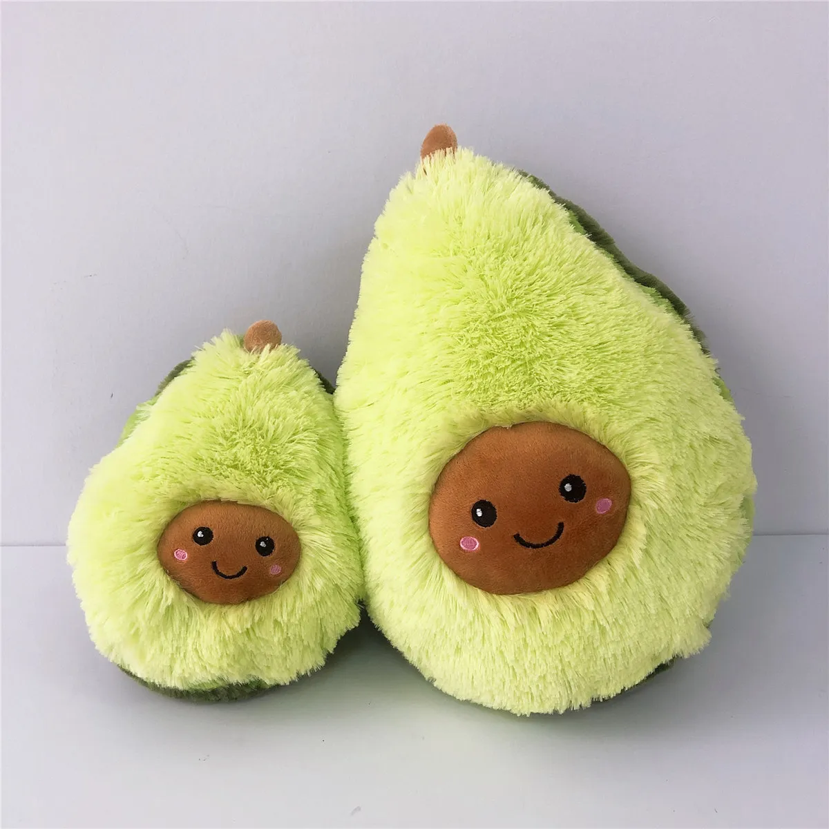 Cute Avocado Throw Pillow Plush doll Toy Decorative Fruit Cushion decor sofa home party Birthday gift funny stuffed fruit doll
