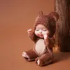 1PCS Simulation Princess Dolls Toy Mini Cute Sleeping Baby Series Doll Cartoon Animal Toy For Kids Kawaii Dolls Girl's Gift